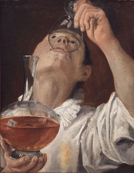 Annibale Carracci, Drinking boy, 1582-1583 by Atelier Liesjes