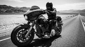 Le rêve des motards dans la vallée de la mort