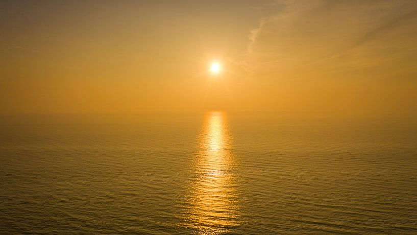Midsummer night sunset by Menno Schaefer