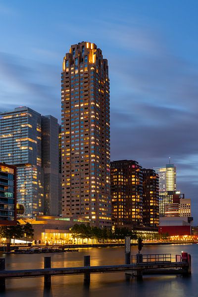 Skyline-icoon: Het New Orleans-gebouw in Rotterdam van Jeroen Kleiberg