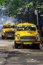 De Gele Taxi in Kolkata van Steven World Traveller thumbnail
