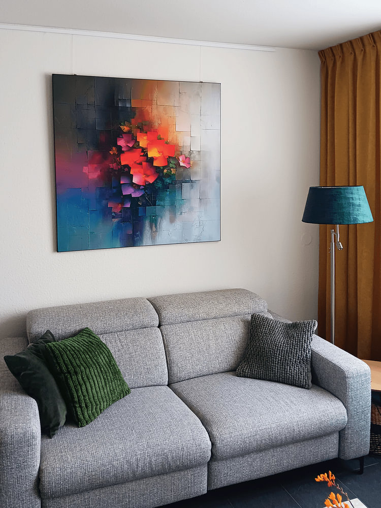Lebendige Flora Kaskade, von Kunst Laune