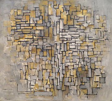 Compositie VII, Piet Mondriaan - 1913