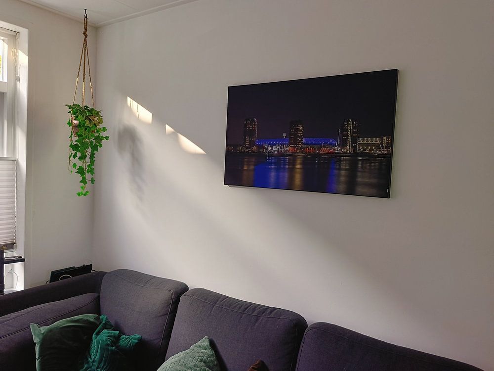 Stadion De Kuip bei Nacht in Rotterdam Feijenoord von Tux Photography