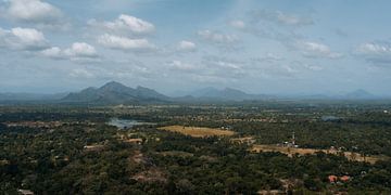 Bergachtig landschap in Sri Lanka van Ian Schepers