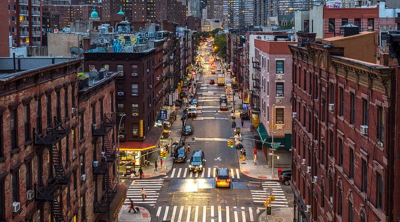 Chinatown in Manhattan,New York. van Ruurd Dankloff