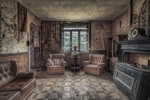 Wohnraum einer kleinen Farm