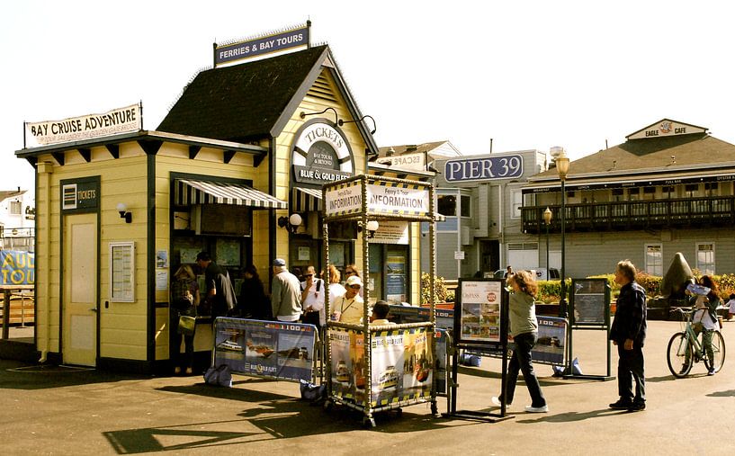 Pier 39, San Francisco, Californie van Samantha Phung