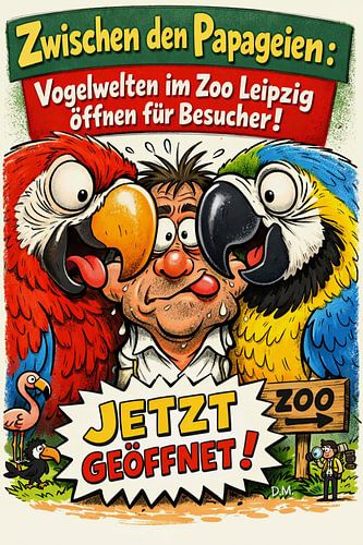 Le monde des oiseaux à Leipzig (bande dessinée) sur Dietmar Meinhardt