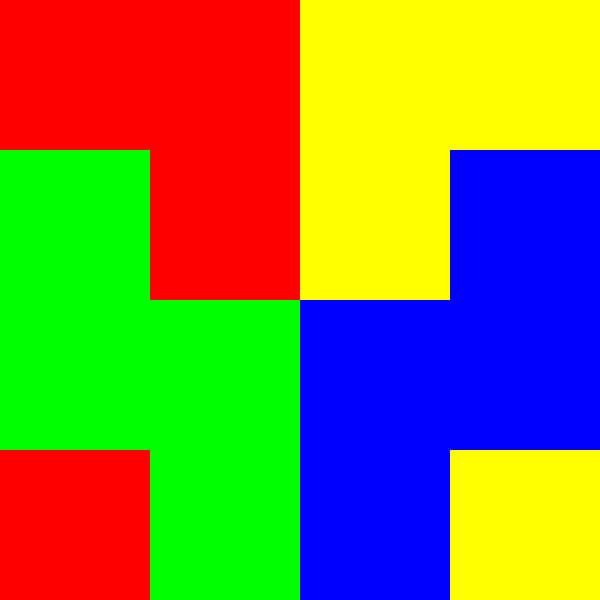 4x4 in 16 | Morphing | 4xT | V=056-09 | P #01 by Gerhard Haberern