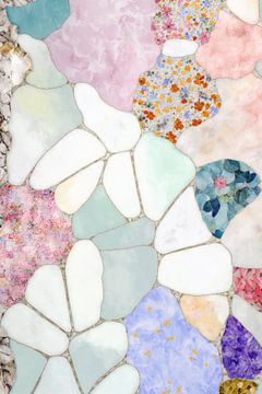 Mosaïque florale sur Treechild