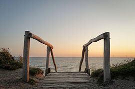 Übergang in ein neues Strand-Bild von Berthold Ambros