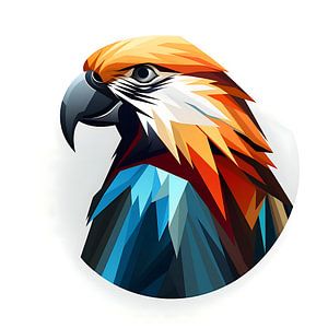 Vektorbild Vogel / Papagei