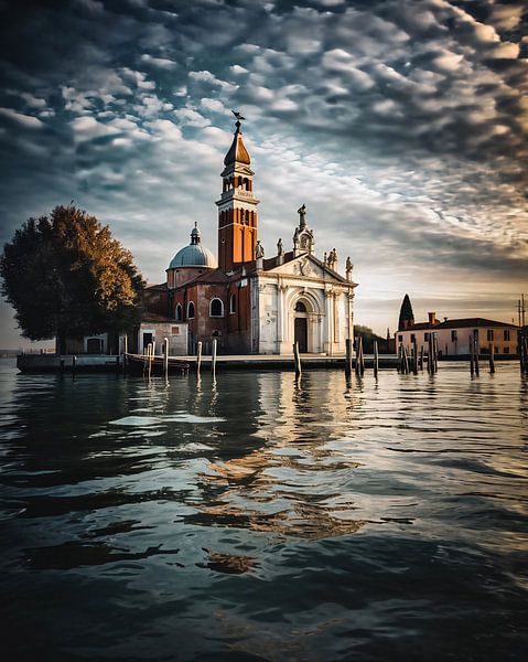 Kirche am Wasser von fernlichtsicht
