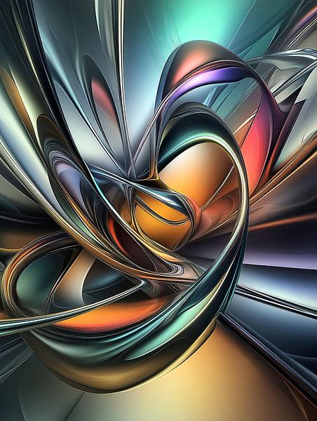 Whirl of Dimensions V by Rene Ladenius Digital Art