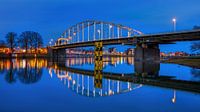 Wilhelmina-Brücke Deventer, Niederlande von Adelheid Smitt Miniaturansicht