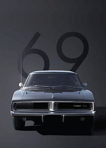 1969 Dodge Charger: Klassische Muskeln