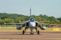 Saab JAS 39 Gripen of the Swedish Air Force. by Jaap van den Berg thumbnail