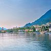 Gardasee - Blick auf Malcesine am Abend von t.ART