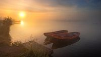 Zonsopkomst Duifpolder van Richard Nell thumbnail