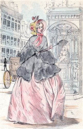 La mode dans le Paris du XIXe siècle, Henri Boutet, (1851 1919)