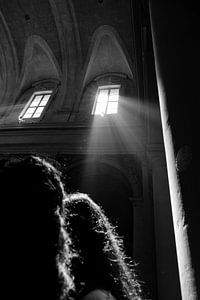 Innenraum der Kirche Trinita dei Monti Rom Italien 3