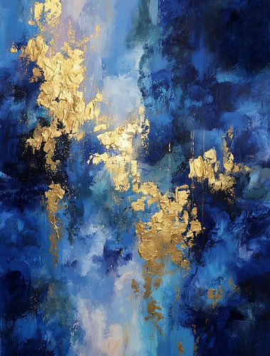 Goudstroom in Blauw