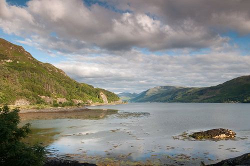 Lake by Eilean Donan castle