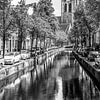 Stadsgezicht Delft van Hans Lunenburg