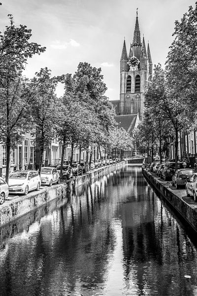 Stadsgezicht Delft par Hans Lunenburg