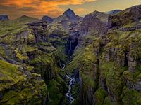 Múlagljúfur canyon in Iceland