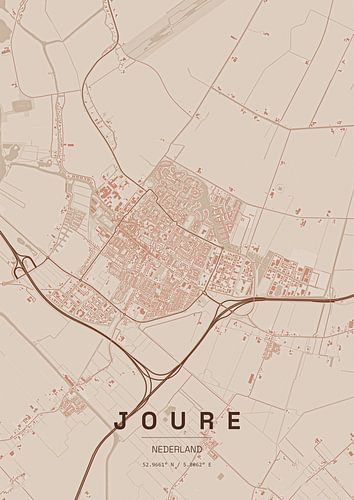 Map of Joure