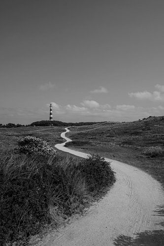 Vuurtoren Bornrif op Ameland