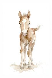 Niedliches Fohlen | Für das Kinderzimmer von Lauren Wilde