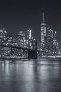 New York Skyline - Brooklyn Bridge 2016 (13) von Tux Photography