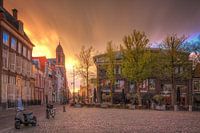 Roode Steen in evening light
