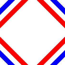 No Crossing | CutOuts | Color 2 of 3 | Permutation 3 of 6 von Gerhard Haberern