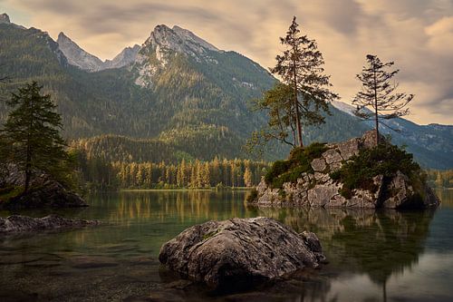 Hintersee au lever du soleil, Ramsau