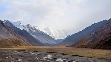 Mountains of Tajikistan van Johnny van der Leelie