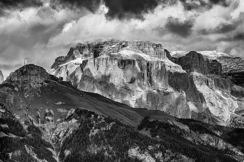 Sass Pordoi by Rob Boon