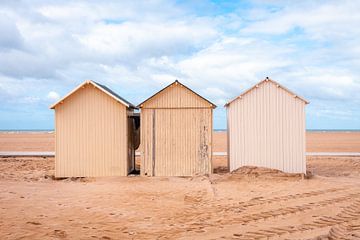 Standhutjes aan de Franse kust l Reis Fotografie van Lizzy Komen