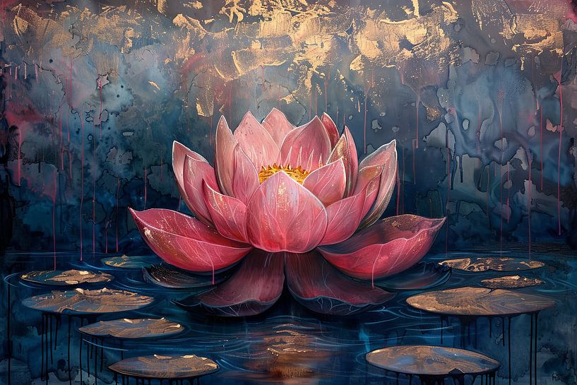 Holy Lotus Flower by Egon Zitter