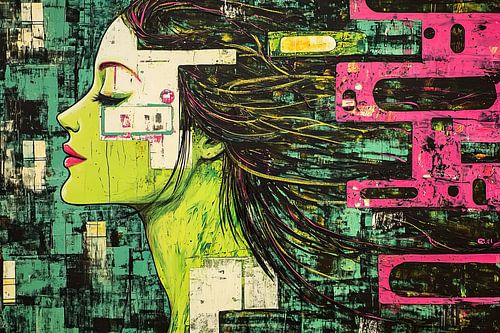 Vrouwenportret | Vivid Silence in Color