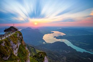 Himmelspforte bei Sonnenuntergang
