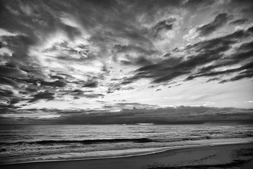 Clouds at sea - Spain by Jacqueline Lemmens