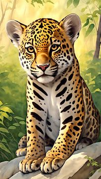 Nageslacht: een kleine jaguar van DeVerviers