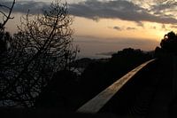 L'heure dorée sur les rails