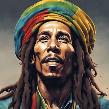 Bob Marley - 1 sur Johanna's Art