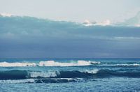 Die Wellen des Meeres - Der Strand bei Sonnenuntergang