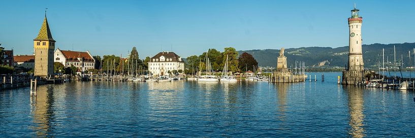 Panorama du port de Lindau par Dieter Walther
